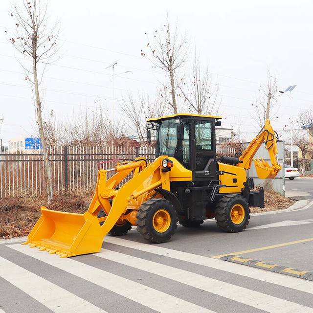 10-20 Backhoe Loader - Alat Konstruksi Untuk Ruang Sempit