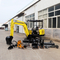 Goedkoop Klein Digger Groothandel Mikro Kompakte Mini Graafmasjien 2.5 Ton 1 Ton Bagger Pryse Te Koop Met EPA/CE/EURO