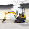 CE EPA Minibagger 1,8 Tonnen Bagger Mini Bigger Bagger Crawler 2ton 1,7t Minibagger 1 Tonne