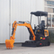 Kinesisk minigraver Bagger beltemaskin 1 tonns minigraver med EPA EURO 5