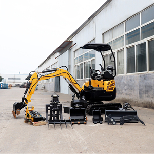 Hydraulischer Raupenbagger 1000 kg 1 Tonne 15 Tonne 2 Tonne Minibagger mit EPA-Euro5-Motor