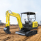 Goedkoop Klein Digger Groothandel Mikro Kompakte Mini Graafmasjien 2.5 Ton 1 Ton Bagger Pryse Te Koop Met EPA/CE/EURO