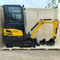 Minibagger 1,5 Tonnen CE EURO5 Schnelle Lieferung Mini-Kleinbagger 1 Tonne 2 Tonnen Chinesische Raupen-Minibagger-Bagger zum Verkauf