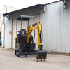 CE EPA Minibagger 1,8 Tonnen Bagger Mini Bigger Bagger Crawler 2ton 1,7t Minibagger 1 Tonne