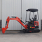 Chinese Mini Digger Bagger Kruipgraafmachine 1 Ton Mini Graafmachine Met EPA EURO 5