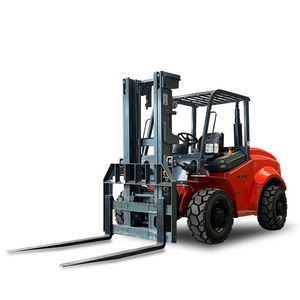 Forklift Diesel Hidraulik 4X4 4WD Luar Jalan Semua Rupa Bumi Kasar