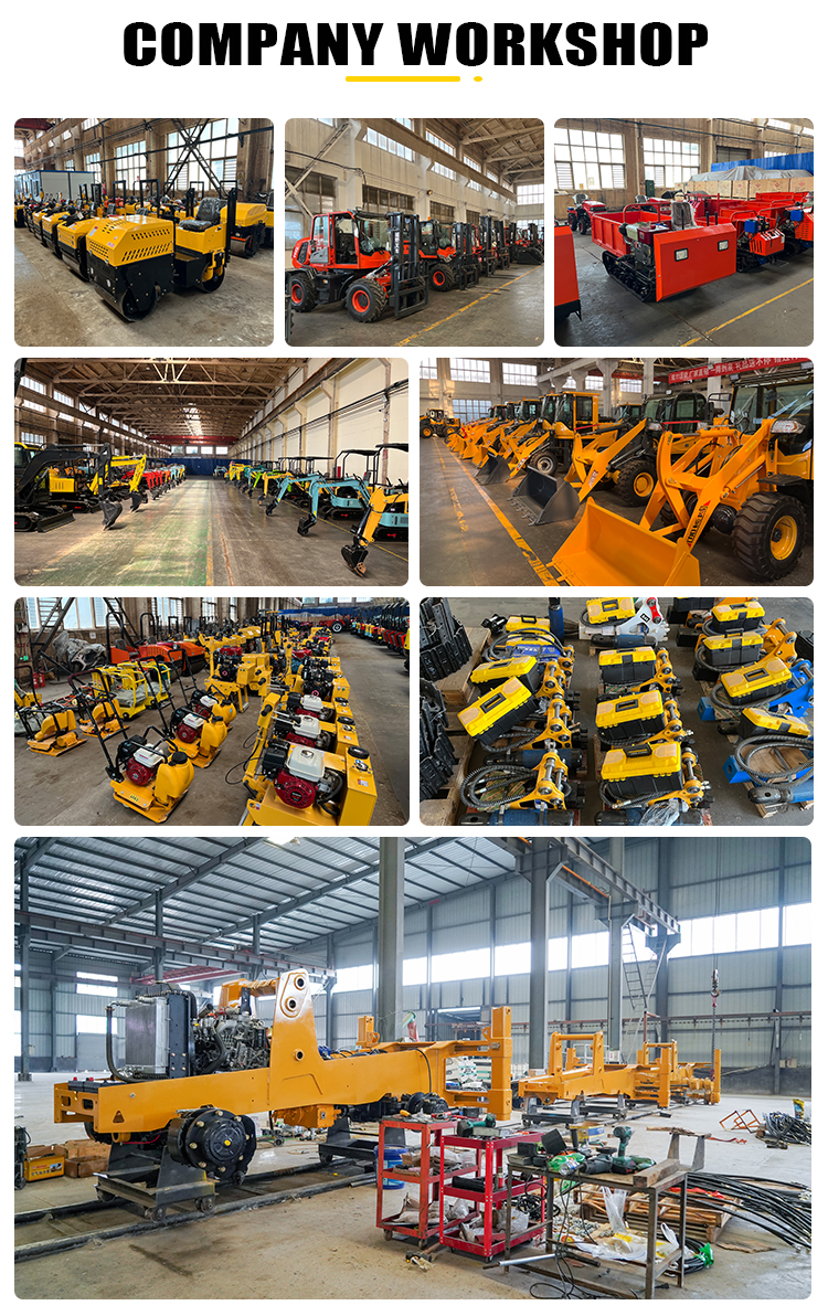 PENGHANTARAN PERCUMA!! Mini Skid Steer Loader diesel Mini Skid Steer Loader Pemuat roda/trek Pemuat Mini 360kg 460kg 480kg butiran