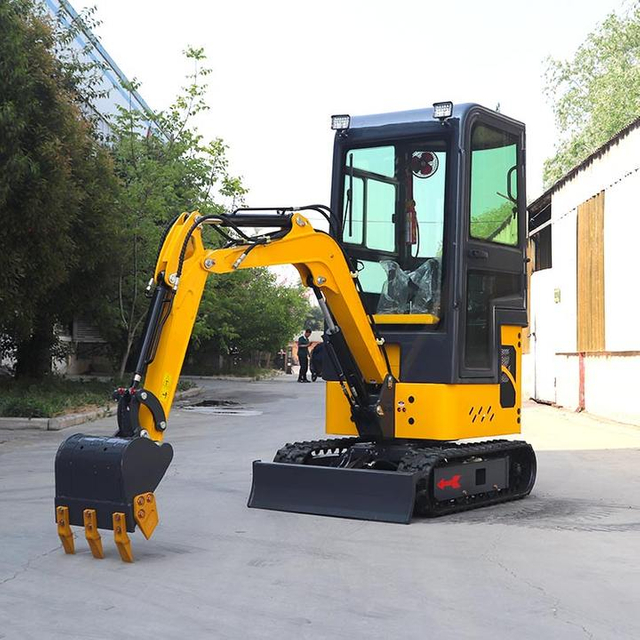 Mini excavadora agr&iacute;cola, miniexcavadora con motor EPA/CE de 1,2 toneladas y 1,3 toneladas, a la venta