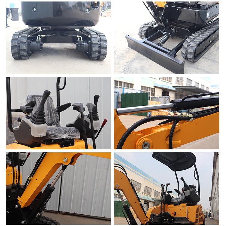 Бесплатная доставка Экскаватор 1,5 тонны EPA Kubota Engine Digger Farm Маленькие экскаваторы 1 тонна 2 тонны Цены на машины Производство мини-экскаваторов