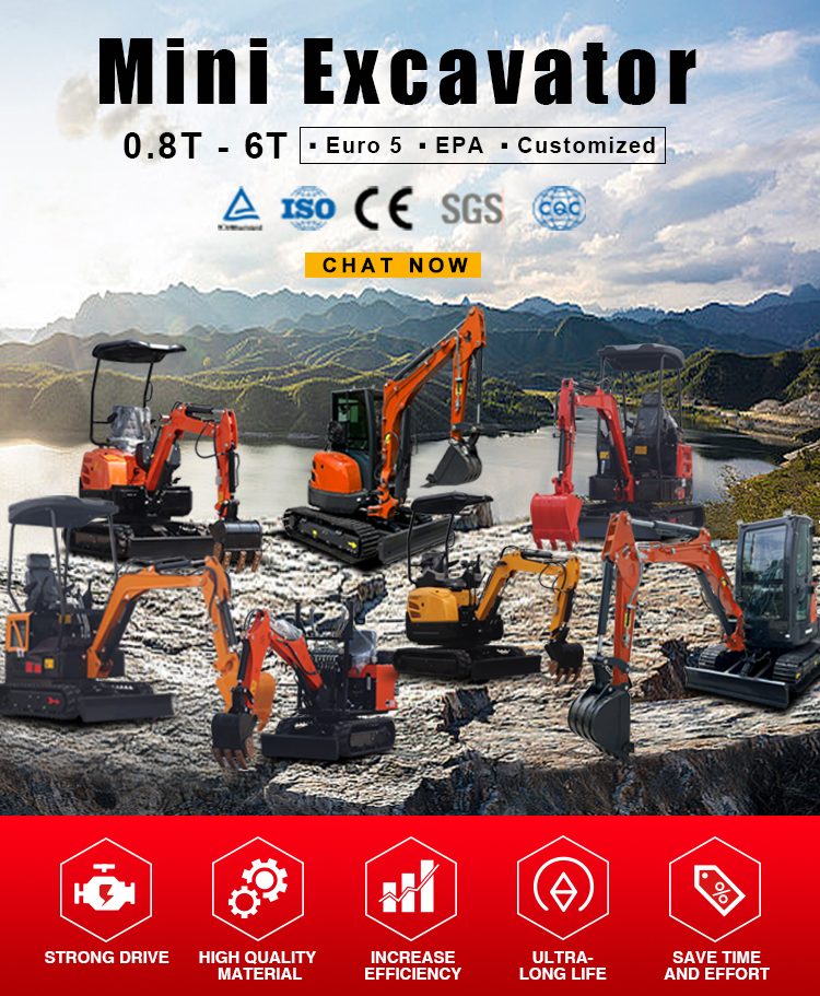 CE EPA รถขุดขนาดเล็ก 1.8 ตันรถขุดขนาดเล็ก Bagger ใหญ่ตีนตะขาบตีนตะขาบ 2 ตัน 1.7 ตันรถขุดขนาดเล็ก 1 ตันผู้จัดจำหน่าย