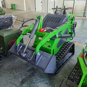 საბითუმო ფასი Skid Steer Loader Diesel EPA Engine Small Skid Steer Loaders Mini Skid Steer Loader