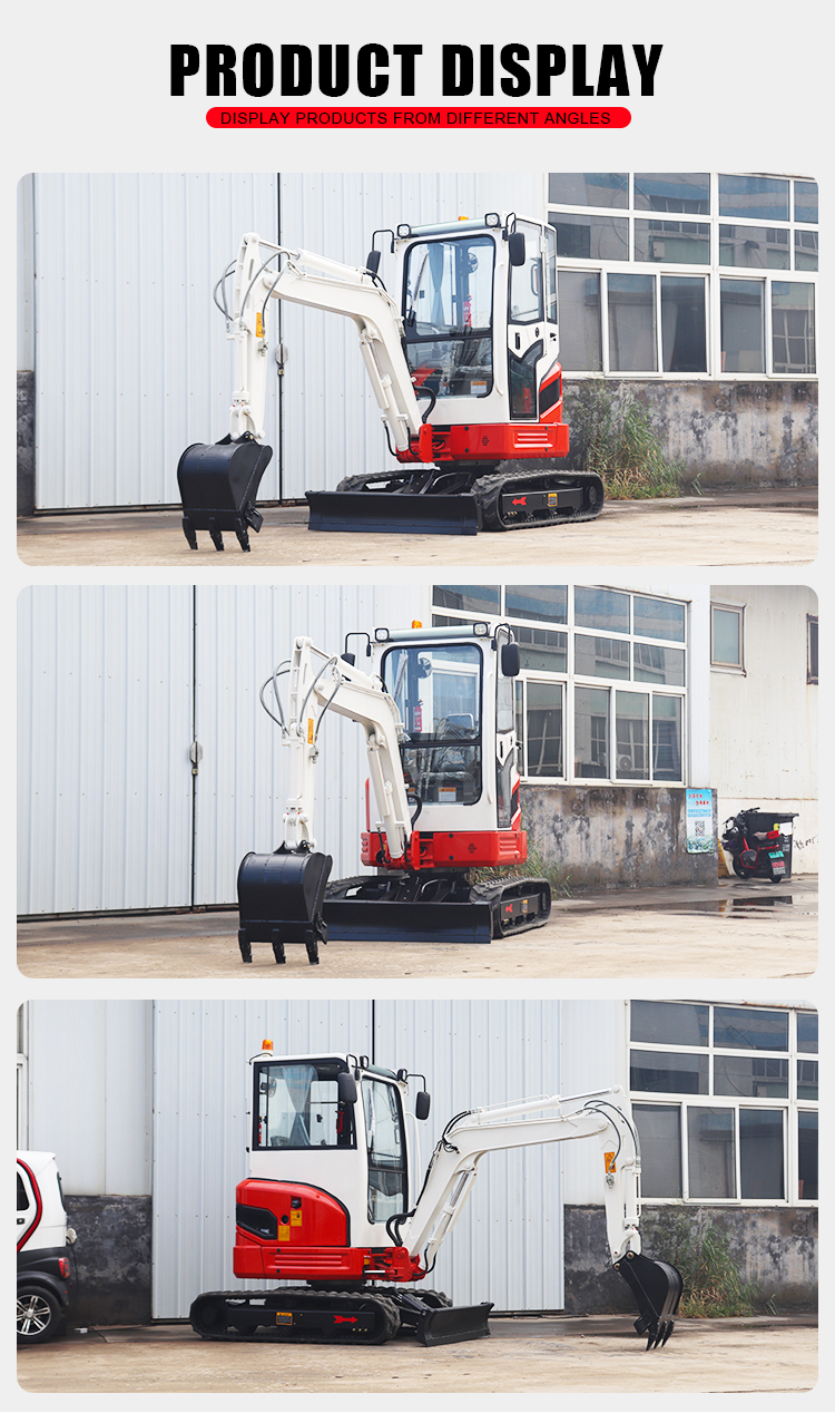 حفارة زاحفة هيدروليكية 3 طن Ce Epa Euro 5 حفار صغير حفار زاحف 3 طن حفارات صغيرة للبيع تفاصيل