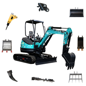 Ce Epa Motor Fazenda Jardim Cabine Multifuncional 1.5T 2T 2.5T 3T 3.5T 360 Mini Escavadeira Pequena Escavatorr