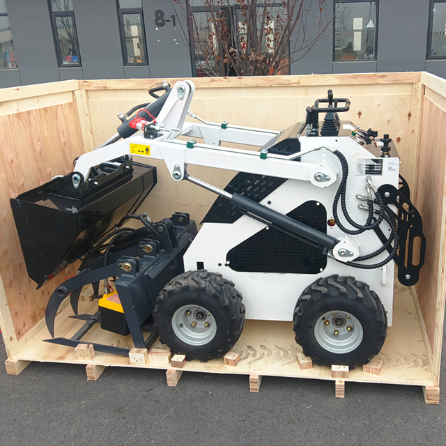 Loader Skid Steer Mini Murah Diesel Mini Skid Steer Loader Crawler Wheel Loader Mini 360kg 380kg