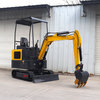 CE EPA Minibagger 1,8 Tonnen Bagger Mini Bigger Bagger Crawler 2ton 1,7t Minibagger 1 Tonne